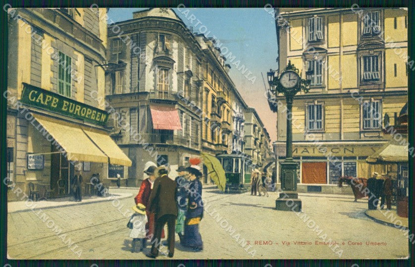 Imperia San Remo cartolina QZ7633 – fronte