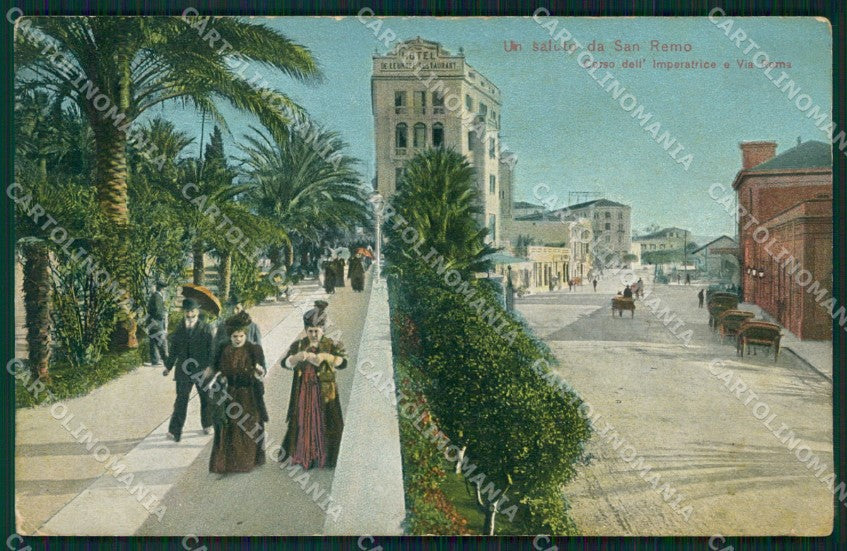 Imperia San Remo cartolina QZ7634 – fronte