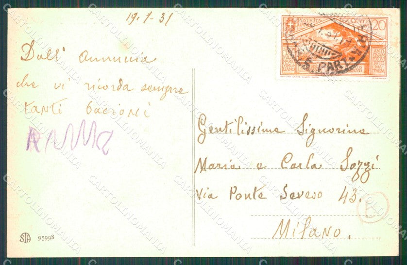 Imperia San Remo cartolina QZ7641 – retro