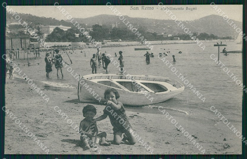 Imperia San Remo Barca cartolina QZ7646 – fronte