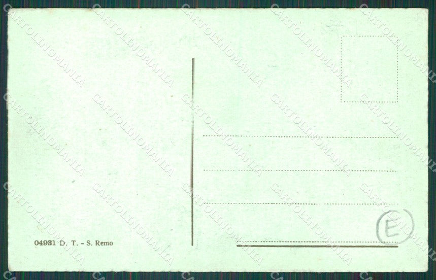 Imperia San Remo cartolina QZ7648 – retro