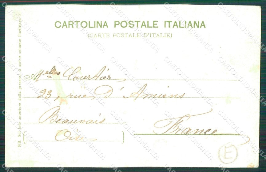 Imperia San Remo Lavandaie ABRASA cartolina QZ7652 – retro