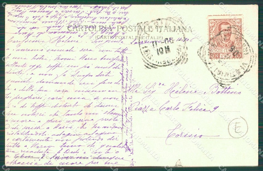 Imperia San Remo cartolina QZ7660 – retro