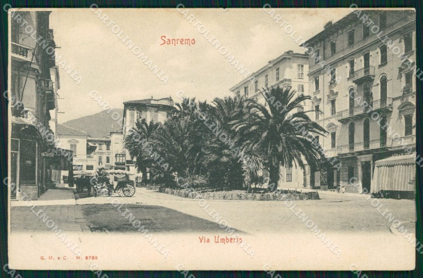 Imperia San Remo STRAPPINO cartolina QZ7666 – fronte