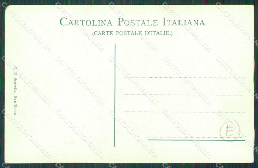 Imperia San Remo ABRASA cartolina QZ7678 – retro