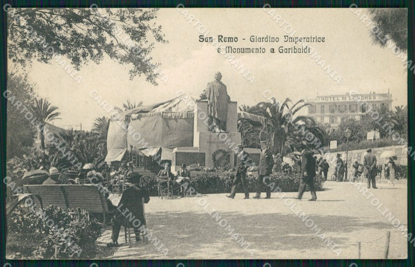 Imperia San Remo Garibaldi cartolina QZ7684 – fronte