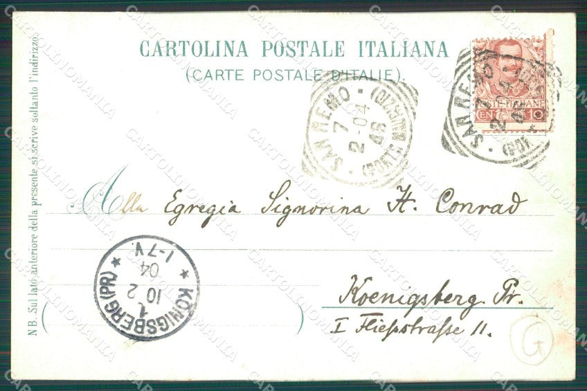 Imperia San Remo Lavandaie cartolina QZ7687 – retro