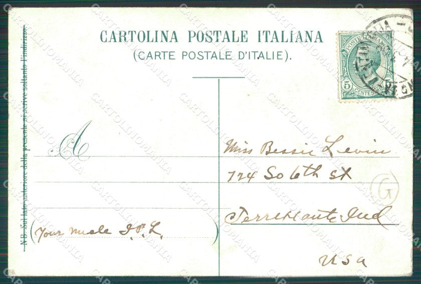 Imperia San Remo Lavandaie PIEGHINE cartolina QZ7689 – retro