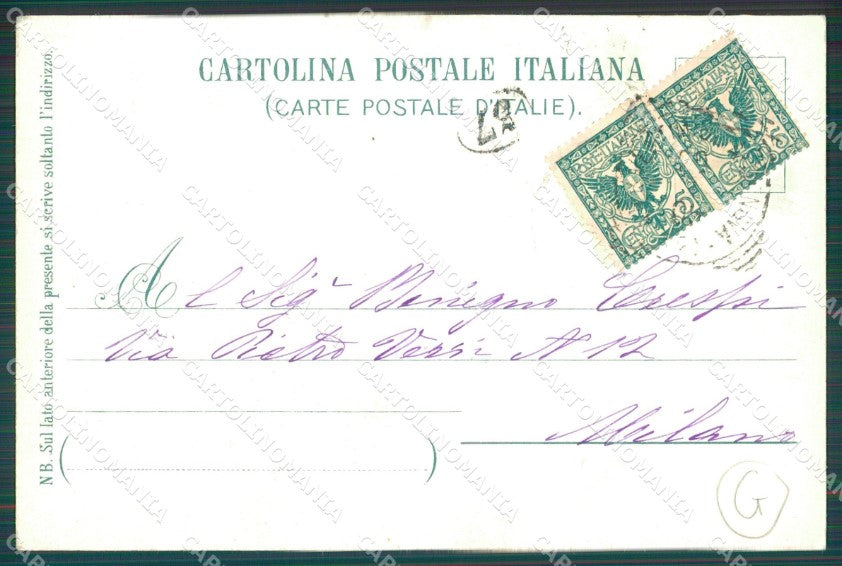 Imperia San Remo Lavandaia cartolina QZ7690 – retro