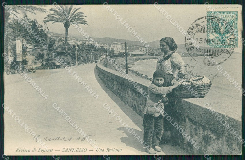 Imperia San Remo STRAPPINO cartolina QZ7692 – fronte