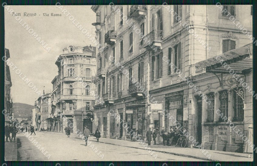 Imperia San Remo cartolina QZ7712 – fronte