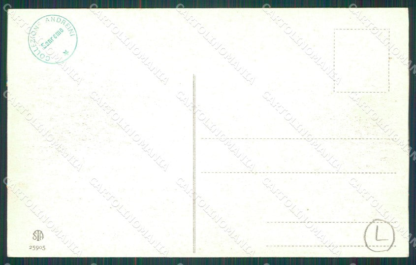 Imperia San Remo Tram cartolina QZ7714 – retro