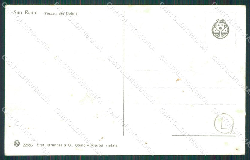 Imperia San Remo Fontana cartolina QZ7715 – retro