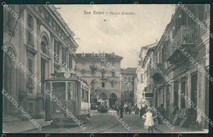 Imperia San Remo Tram cartolina QZ7721 – fronte