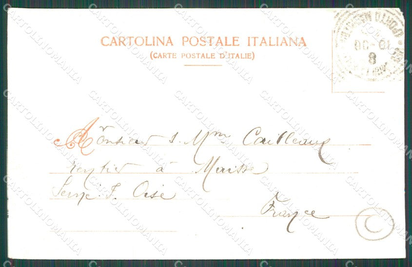 Imperia Ventimiglia PIEGHINE cartolina QZ7740 – retro