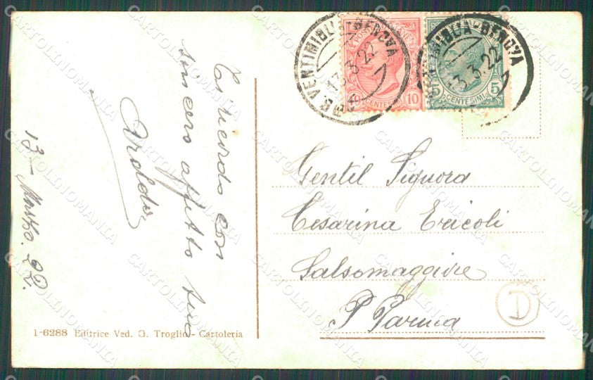 Imperia Ventimiglia Barche PIEGHINA cartolina QZ7767 – retro