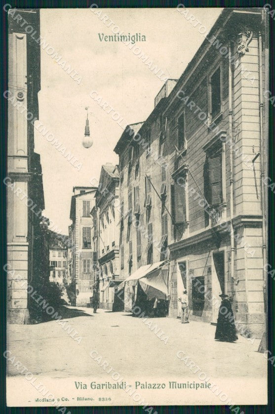 Imperia Ventimiglia Municipio cartolina QZ7774 – fronte