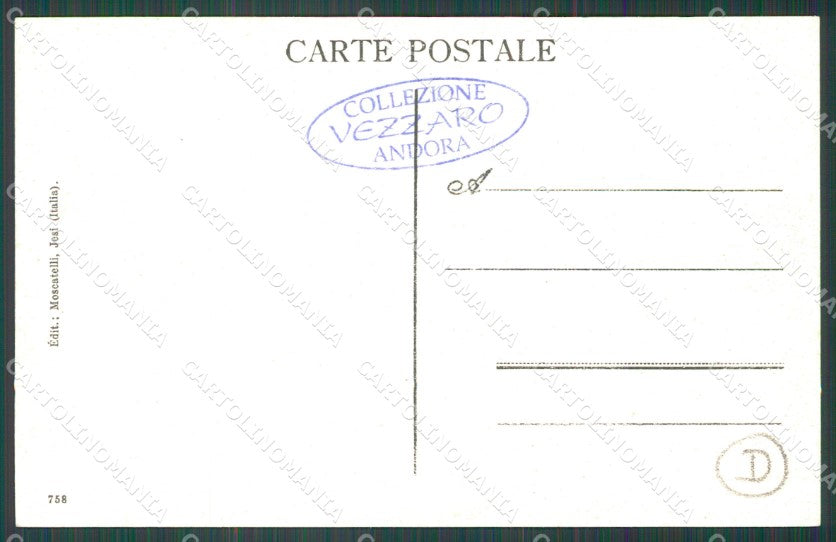 Imperia Ventimiglia Stazione Carrozze cartolina QZ7775 – retro