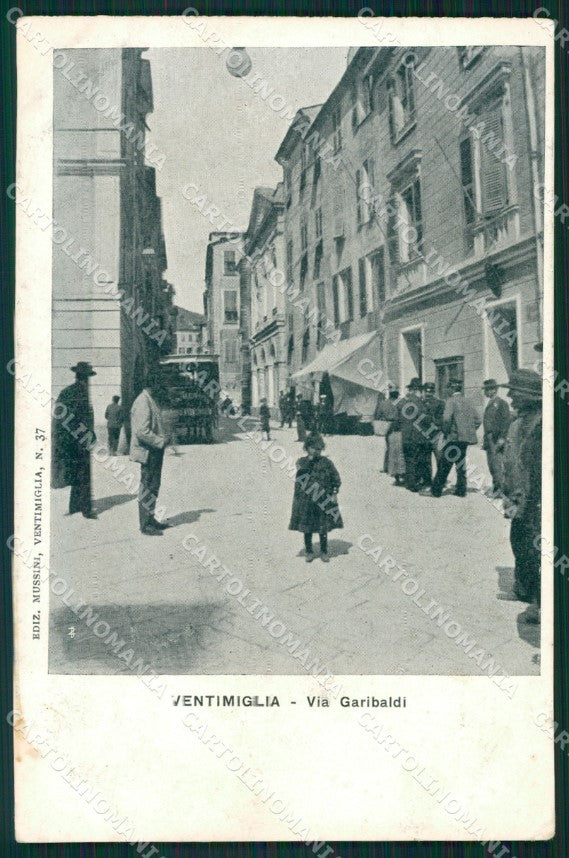 Imperia Ventimiglia Corriera cartolina QZ7776 – fronte