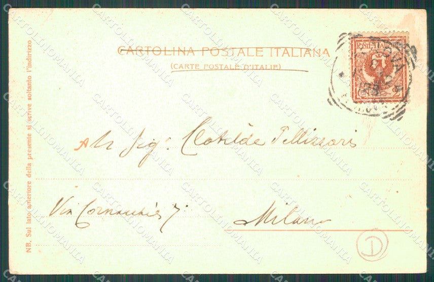 Imperia Ventimiglia STRAPPINO ABRASA cartolina QZ7781 – retro
