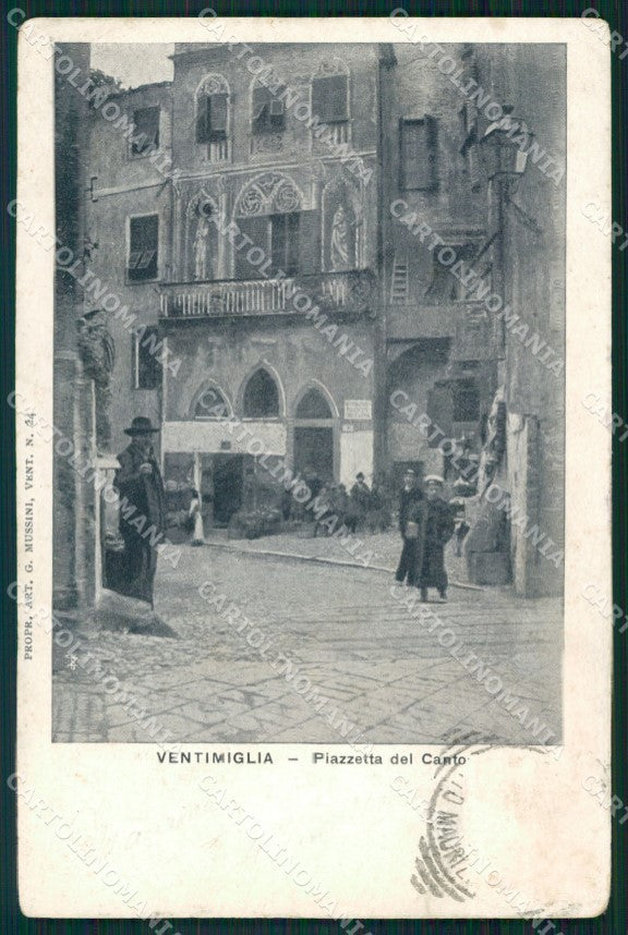 Imperia Ventimiglia PIEGHINE cartolina QZ7786 – fronte