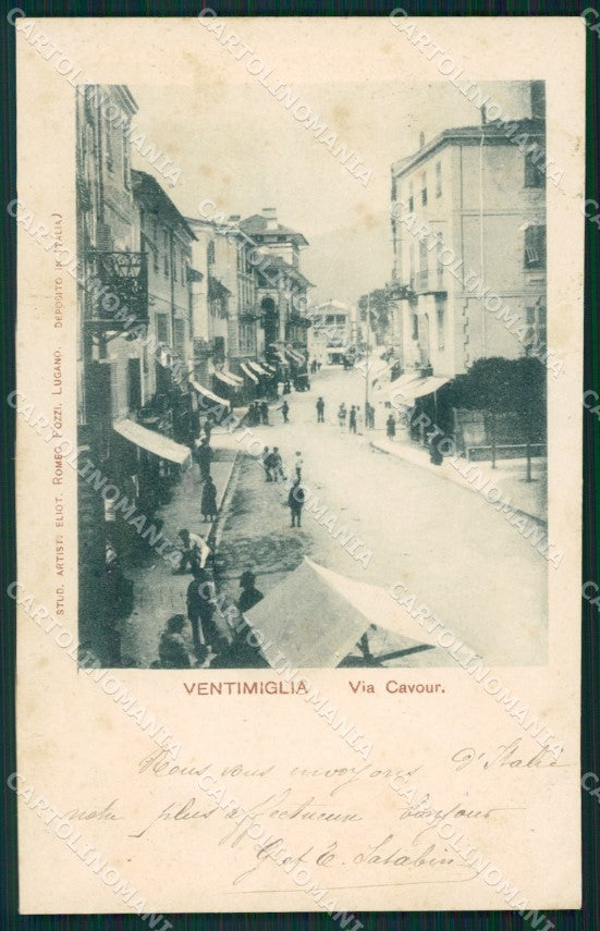 Imperia Ventimiglia cartolina QZ7792 – fronte