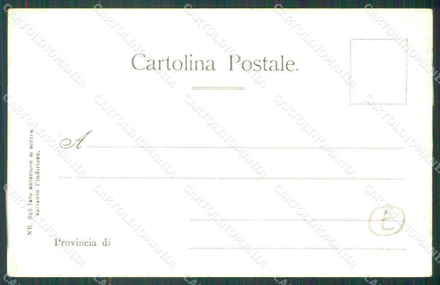 Imperia Ventimiglia Asino cartolina QZ7804 – retro