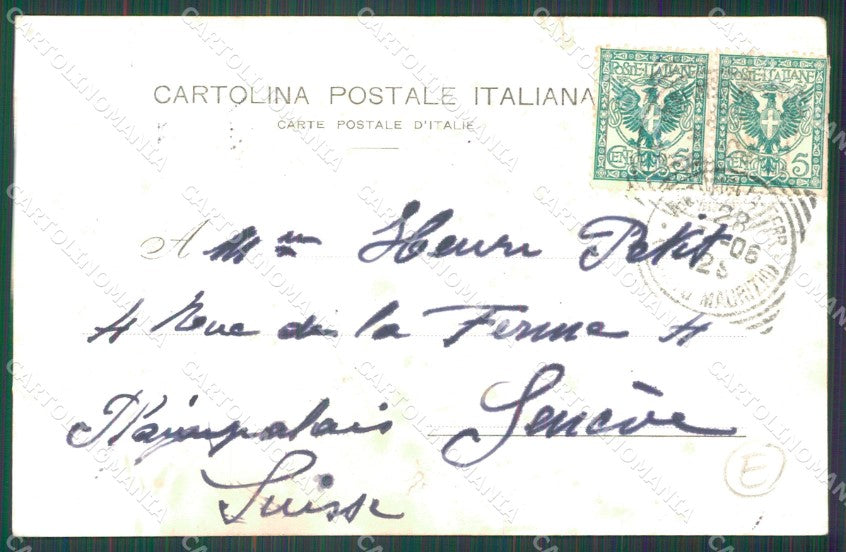 Imperia Ventimiglia Mercato STRAPPINO cartolina QZ7806 – retro