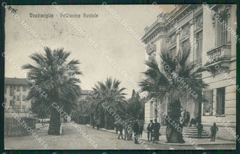 Imperia Ventimiglia Politeama MACCHIA cartolina QZ7811 – fronte