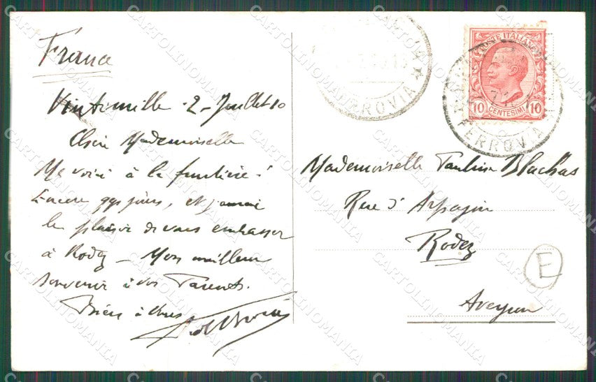 Imperia Ventimiglia Politeama cartolina QZ7824 – retro