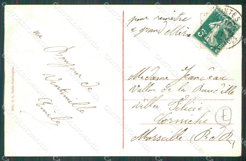 Imperia Ventimiglia Carretto PIEGHINA cartolina QZ7826 – retro