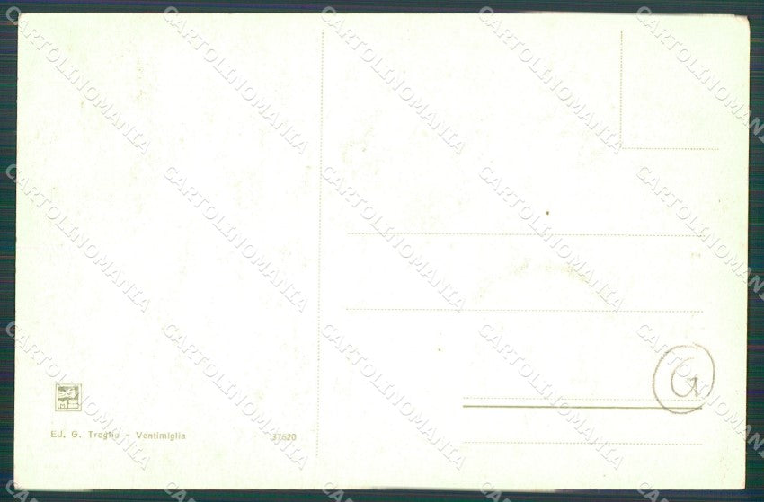 Imperia Ventimiglia Fontana cartolina QZ7839 – retro