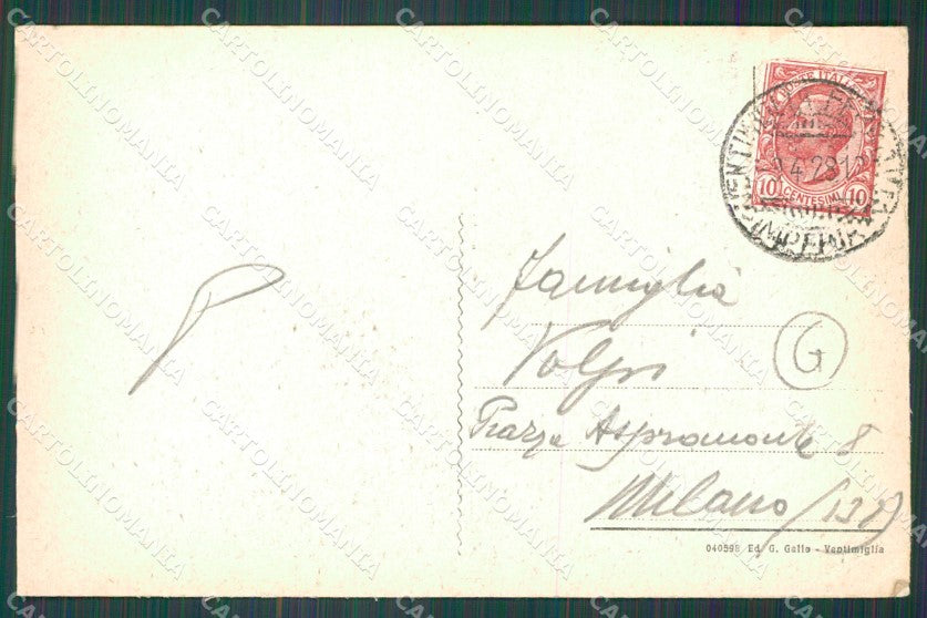 Imperia Ventimiglia cartolina QZ7846 – retro