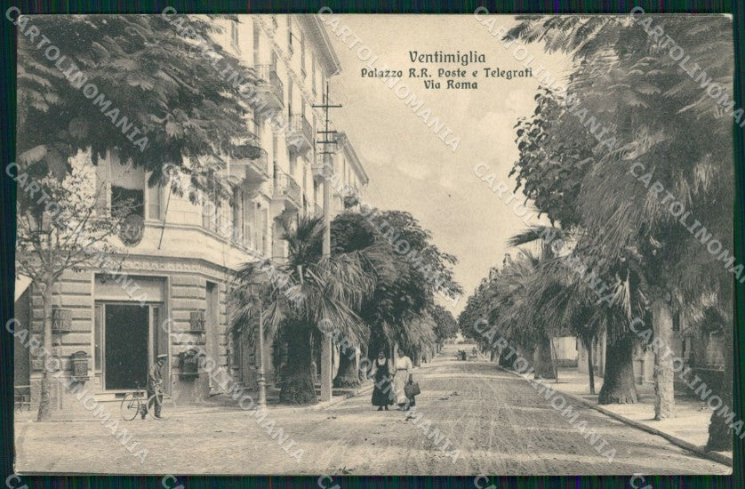 Imperia Ventimiglia Poste cartolina QZ7849 – fronte