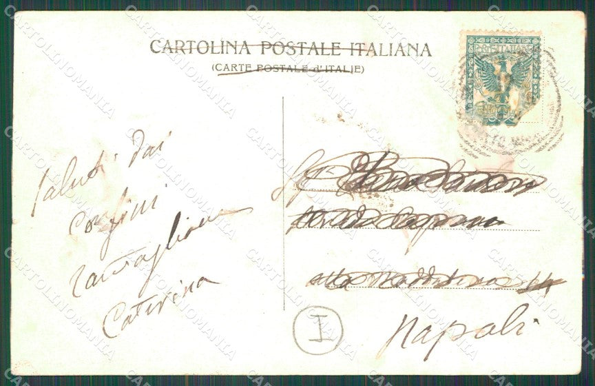 Imperia Ventimiglia Stazione Treno STRAPPINO cartolina QZ7857 – retro