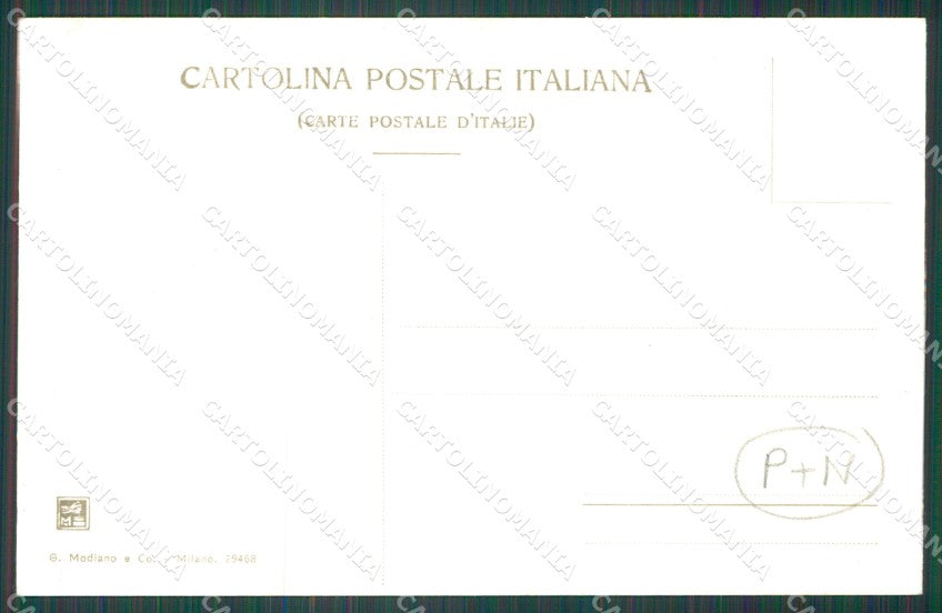Imperia Ventimiglia Stazione Treno cartolina QZ7867 – retro