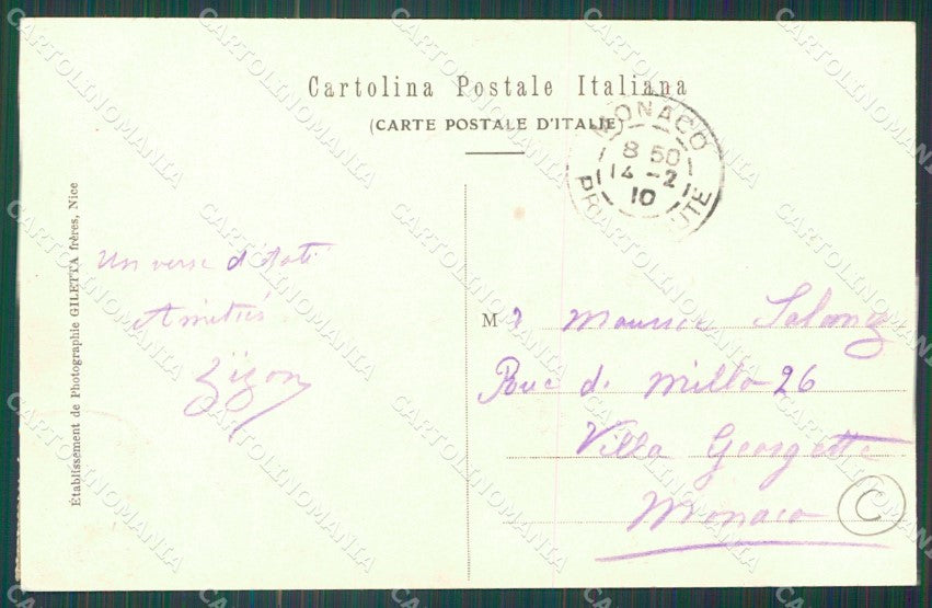 Imperia Ventimiglia Grimaldi cartolina QZ7871 – retro