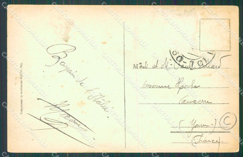 Imperia Ventimiglia Grimaldi Galline ABRASA cartolina QZ7872 – retro
