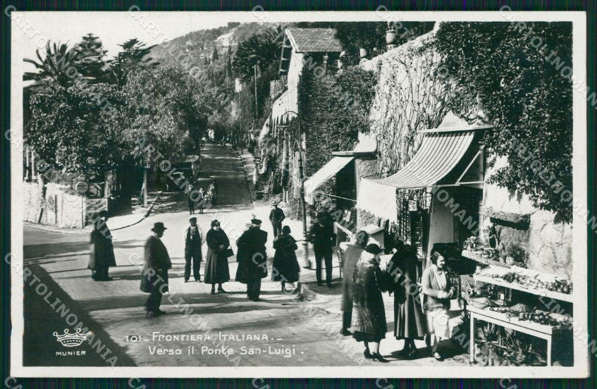 Imperia Ventimiglia Ponte San Luigi Foto cartolina QZ7877 – fronte