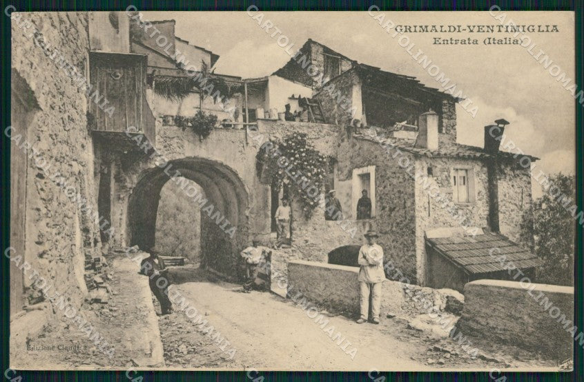 Imperia Ventimiglia Grimaldi cartolina QZ7882 – fronte