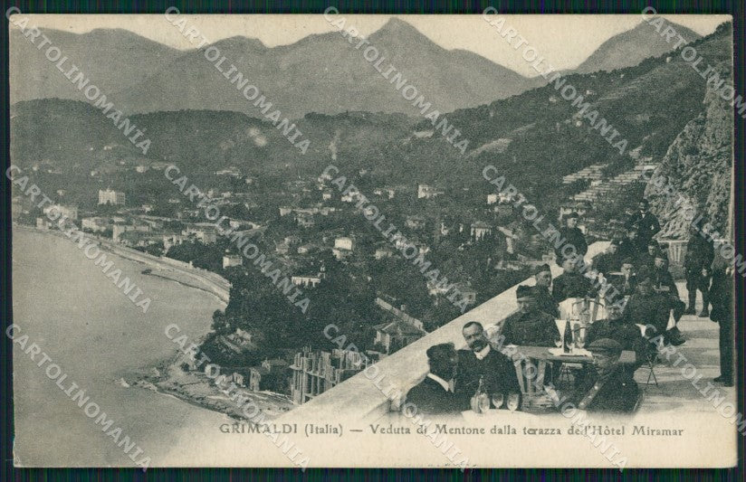Imperia Ventimiglia Grimaldi Mentone cartolina QZ7888 – fronte