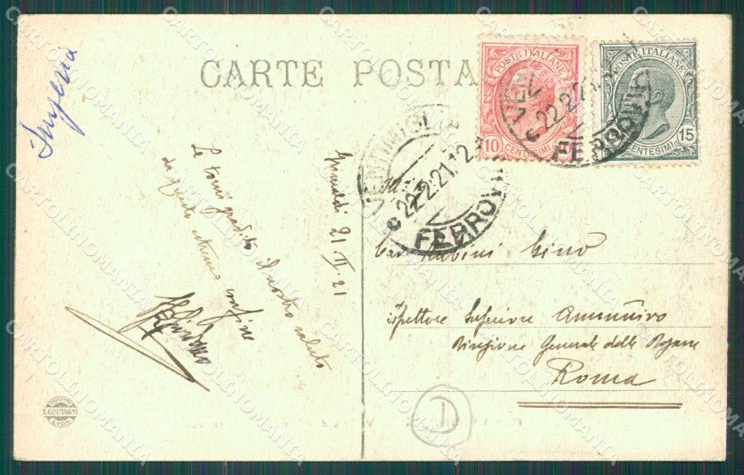 Imperia Ventimiglia Grimaldi Mentone cartolina QZ7888 – retro