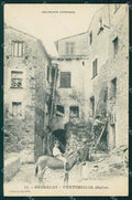 Imperia Ventimiglia Grimaldi Asino cartolina QZ7889 – fronte