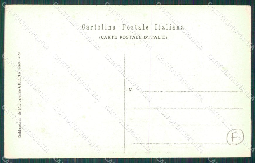 Imperia Ventimiglia Grimaldi Balzi Rossi cartolina QZ7900 – retro