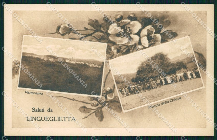 Imperia Cipressa Saluti da cartolina QZ7915 – fronte