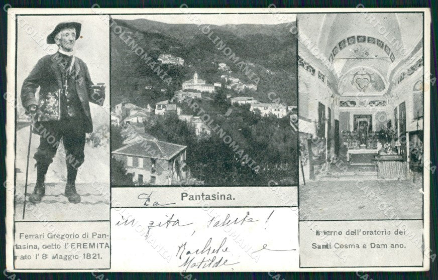Imperia Vasia Pantasina Eremita cartolina QZ7920 – fronte