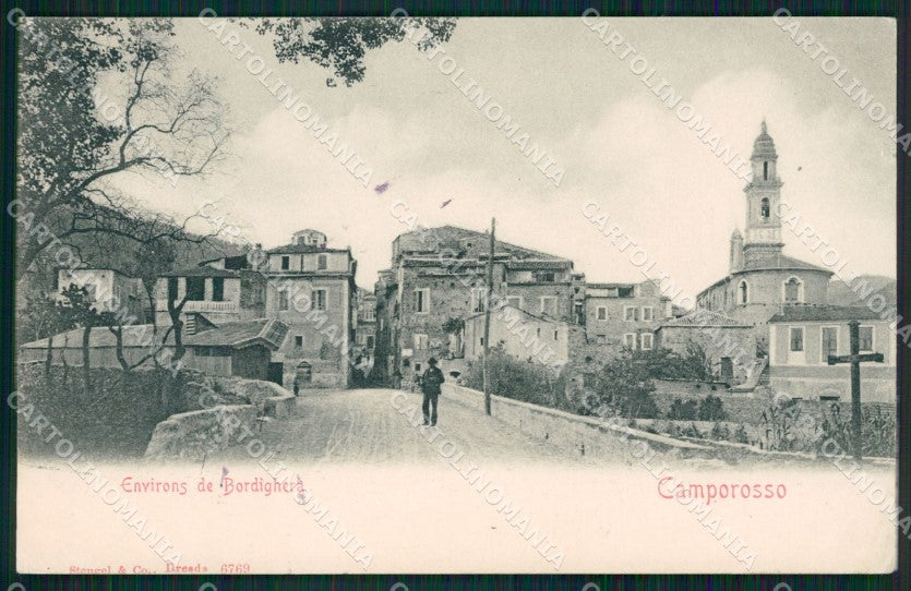 Imperia Camporosso STRAPPINO RIFILATA cartolina QZ7923 – fronte