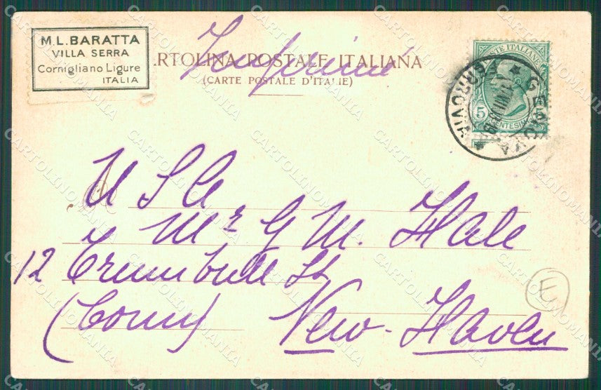 Imperia Taggia Asino cartolina QZ7927 – retro