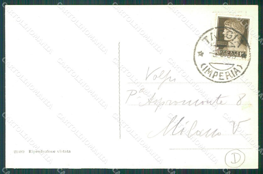 Imperia Taggia cartolina QZ7939 – retro