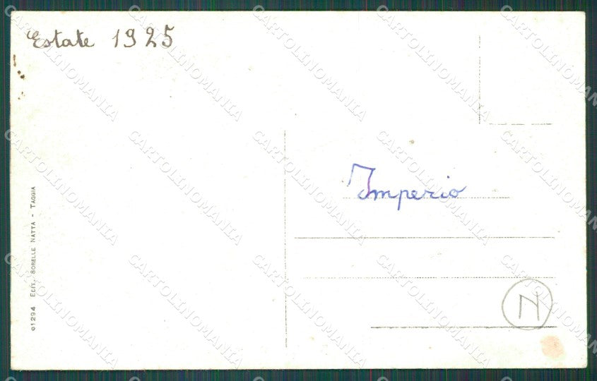 Imperia Taggia cartolina QZ7947 – retro